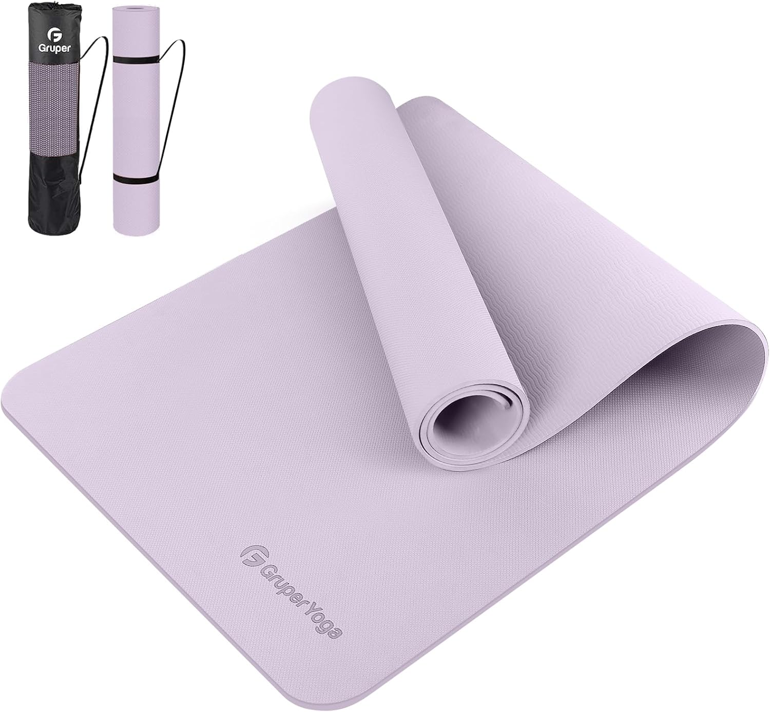 Pilates Yoga Home Workout - Non Slip Yoga Mat 72x24in, Anti-Tear