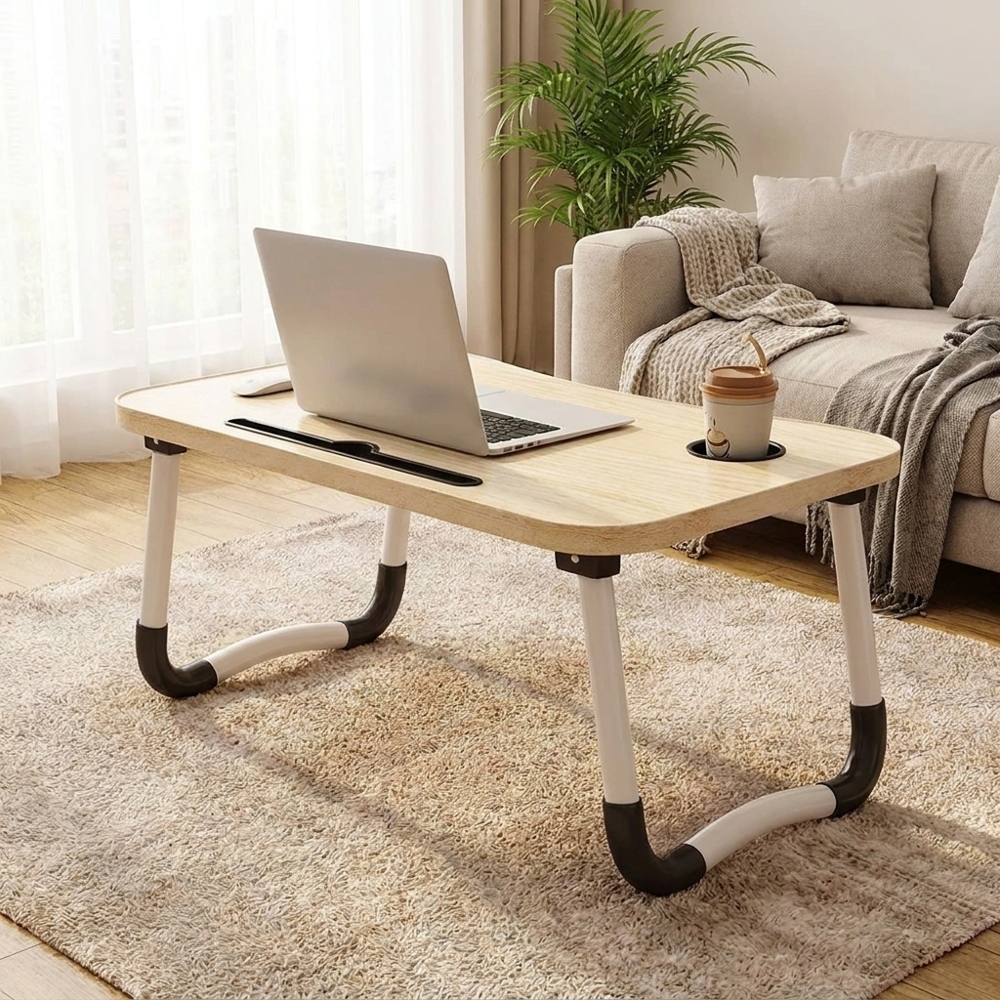 Inversion Table Fold - Folding Mini Bed Tray Table with