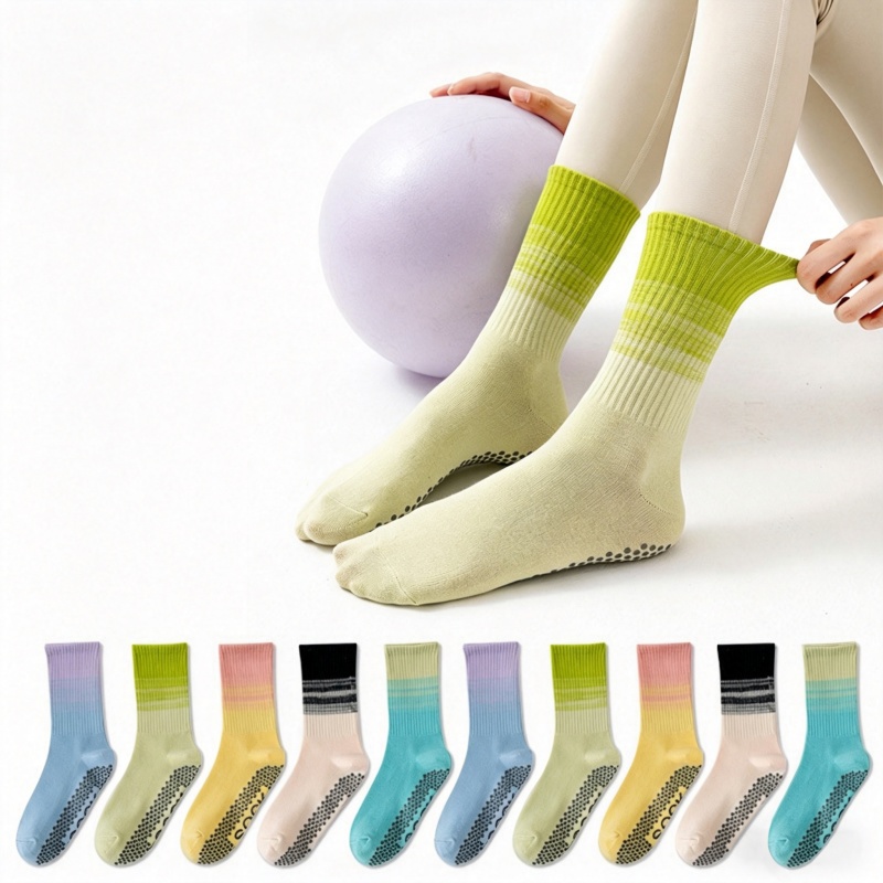 Youtube Yoga Pilates - Dreamlikelin 1 Pair Women's Mid-Calf Yoga