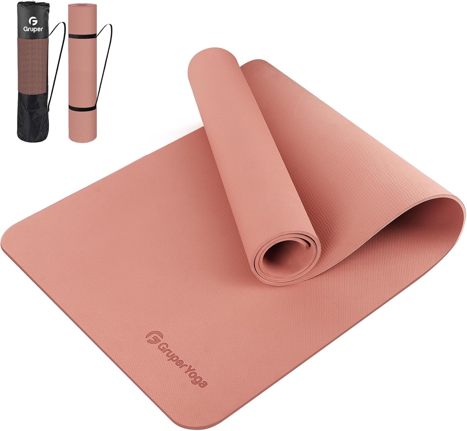 Pilates Yoga Home Workout - Yoga Mat Non Slip 72x24 Inch,