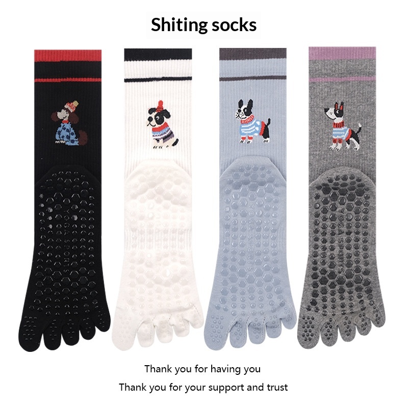 Youtube Yoga Pilates - Yoga Socks Women Five-finger Indoor Workout