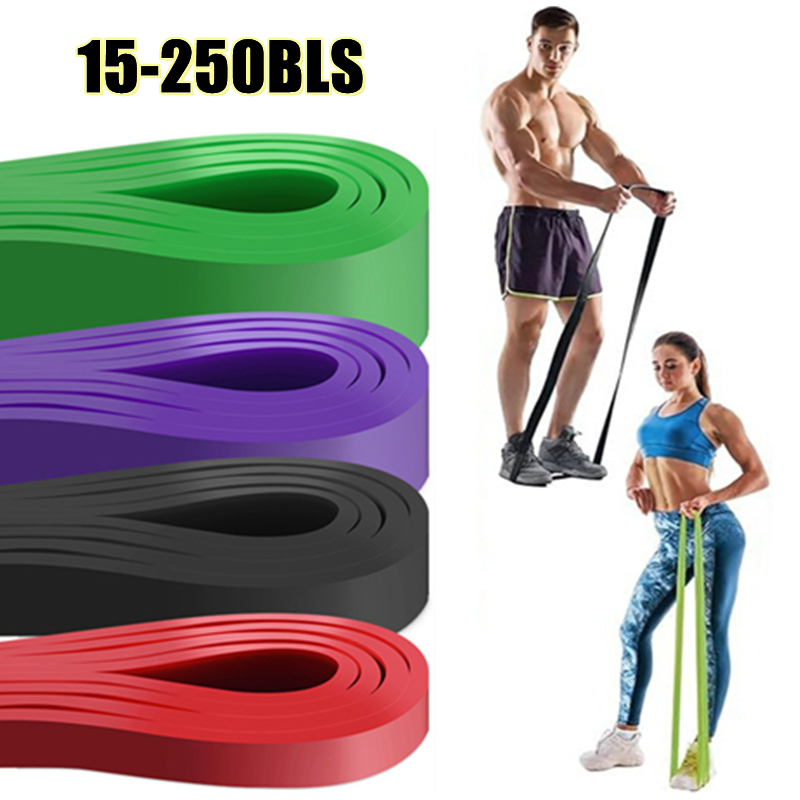 Pilates Yoga Home Workout - 5~230lbs Fitness Resistance Band Boxing Agility