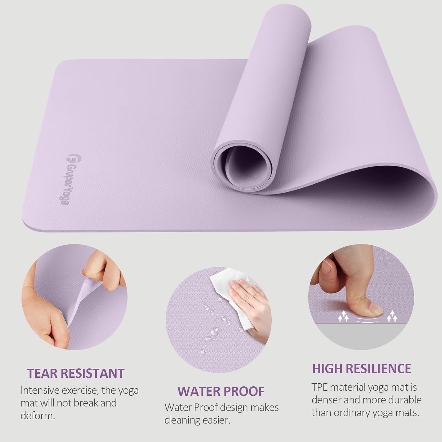 Non Slip Yoga Mat 72x24in, Ant - Pilates Yoga Home Workout incelemesi ve fiyatı