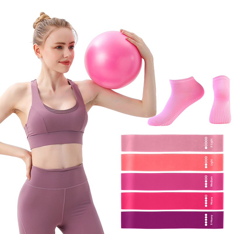 Pilates Ball Resistance Bands  - Pilates Yoga Home Workout incelemesi ve fiyatı