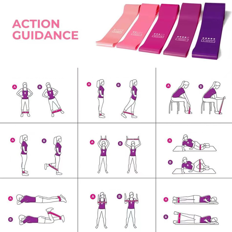 Pilates Ball Resistance Bands  - Pilates Yoga Home Workout incelemesi ve fiyatı