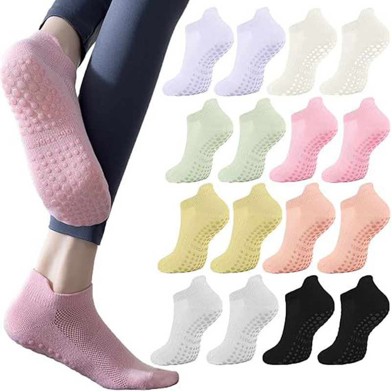 3 Pairs Yoga Socks for Women B - Youtube Yoga Pilates incelemesi ve fiyatı