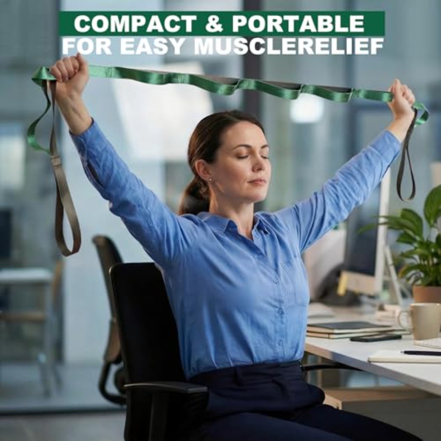 Stretchg Strap with Loops for  - Pilates Yoga Home Workout incelemesi ve fiyatı