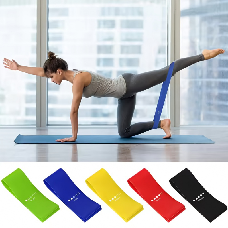 Resistance Bands 5 Levels 10-4 - Pilates Yoga Home Workout incelemesi ve fiyatı