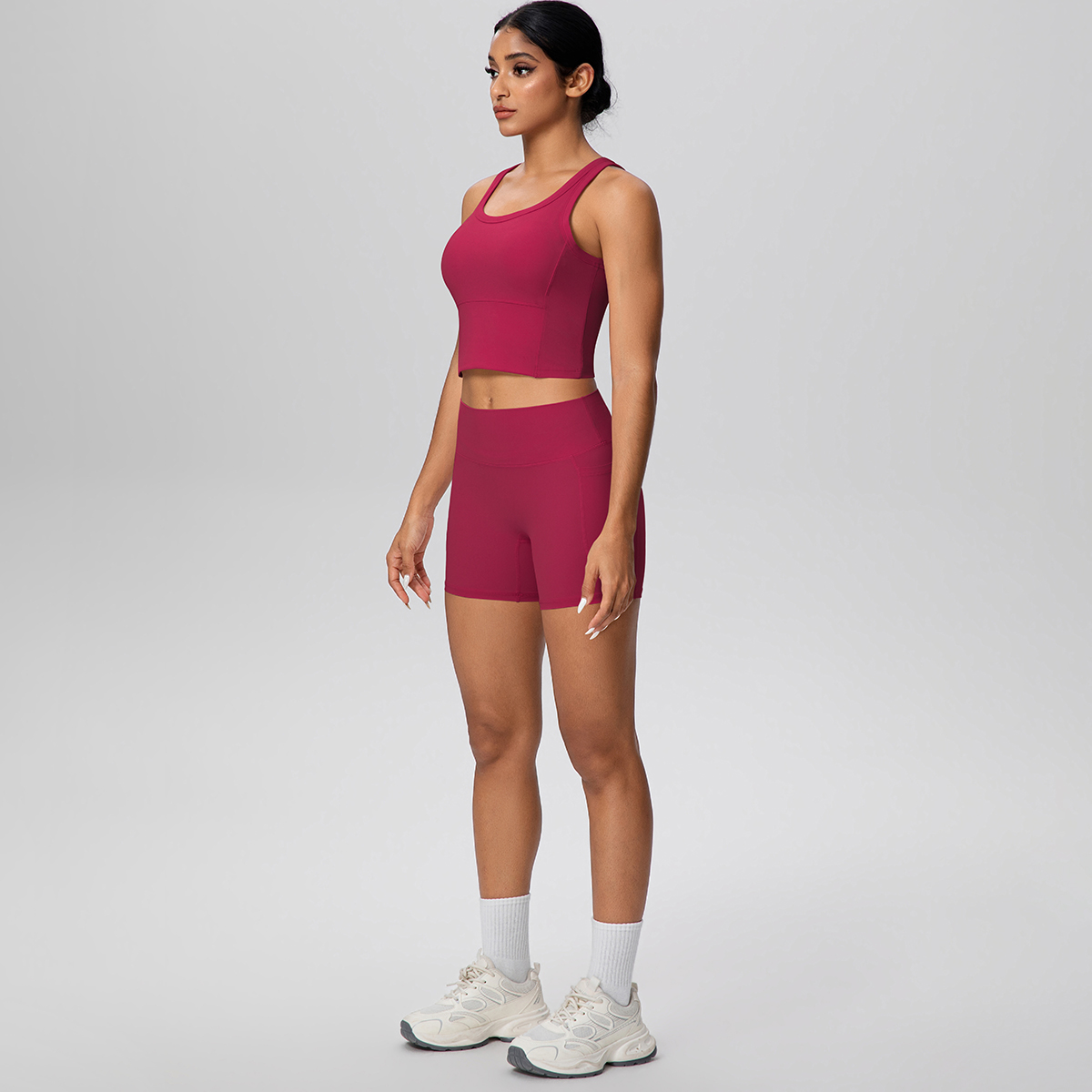 2PCS Women Summer Fitness Spor - Pilates Yoga Gear incelemesi ve fiyatı
