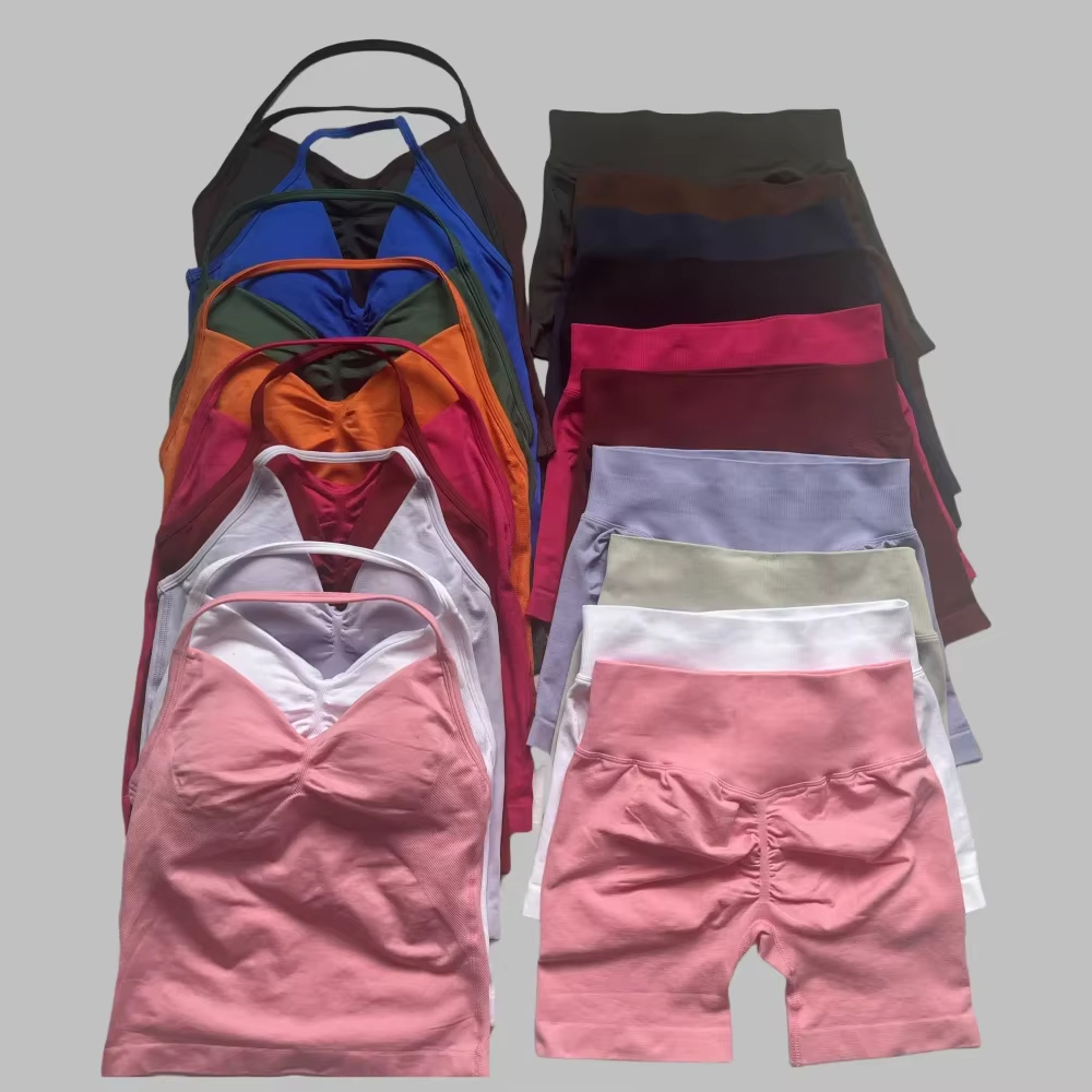 1-2 Pieces Gym Set Women Backl - Pilates Yoga Gear incelemesi ve fiyatı