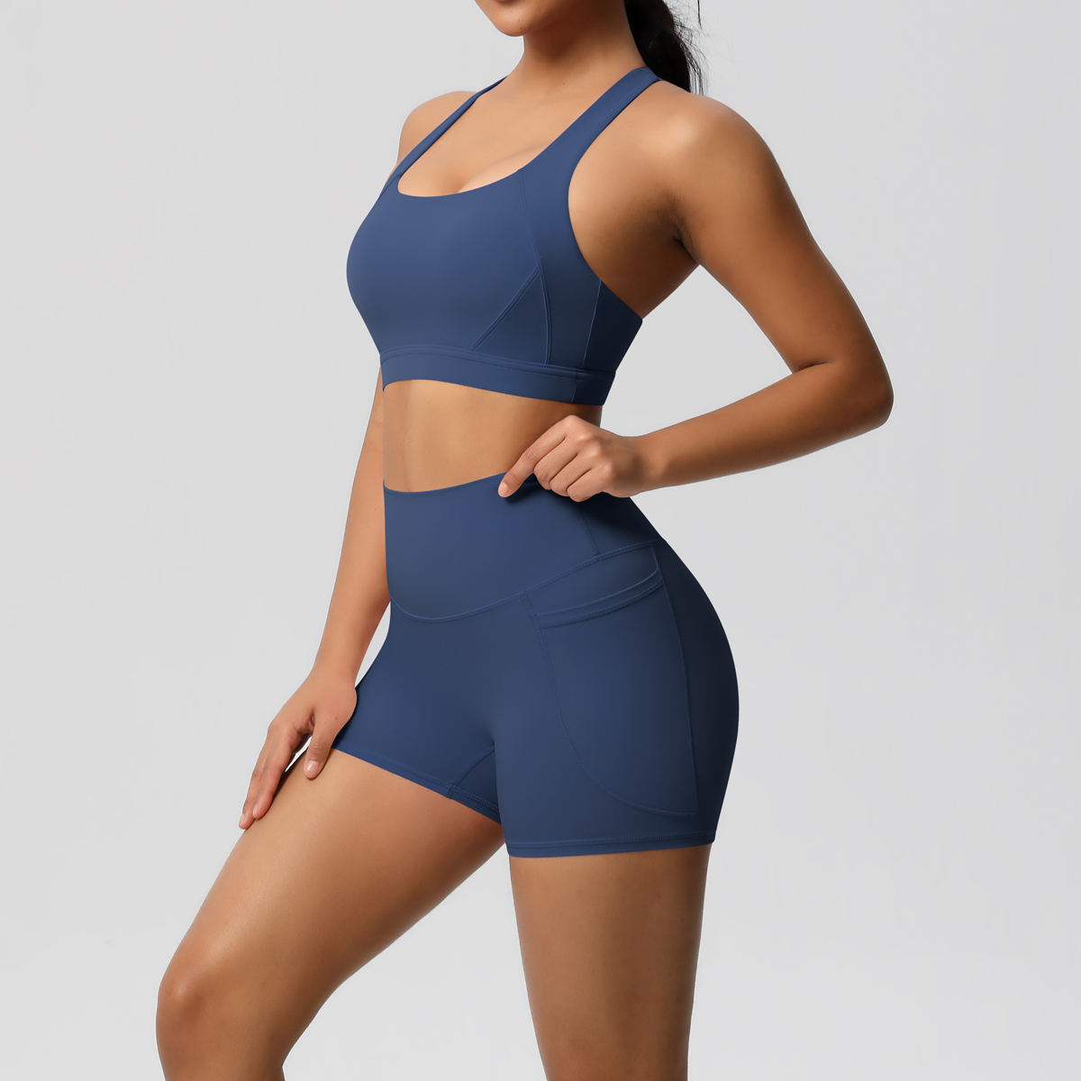 2PCS Sportswear With Pocketed  - Pilates Yoga Gear incelemesi ve fiyatı
