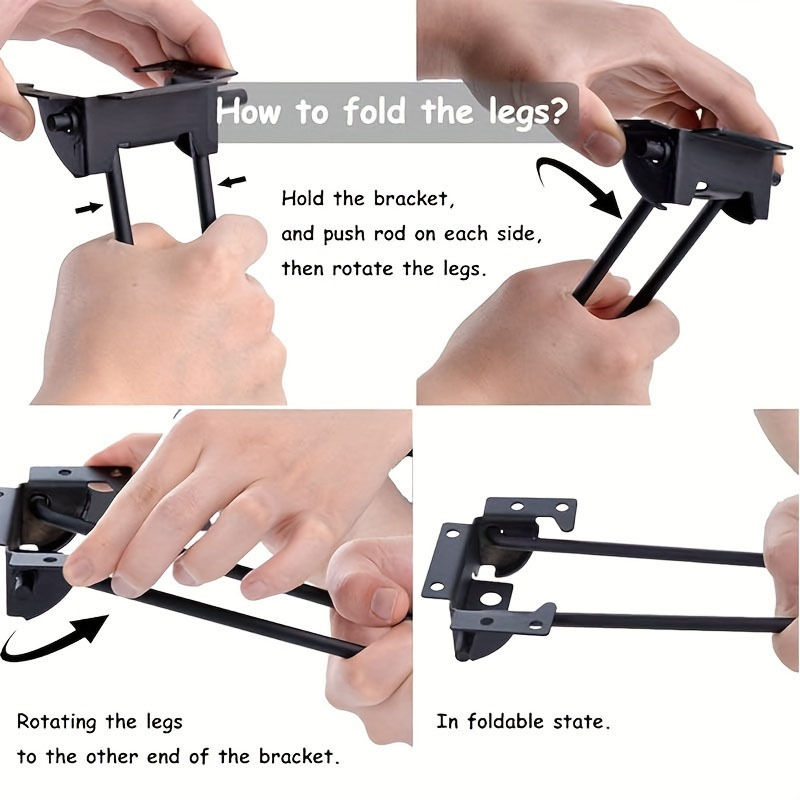 4pcs Foldable Hairpin Legs Met - Inversion Table Fold incelemesi ve fiyatı